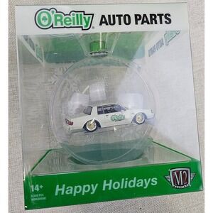 M2 Machines O Reilly Auto Parts Happy Holiday Buick Regal GNX Christmas Ornament